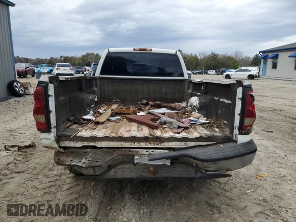 2004 Chevrolet Silverado 1500 Work Truck with VIN 1GCEC14X74Z184106, listed as a Copart auction lot 88104755 with 0 mi miles and Salvage Title. Bid and sale history available at carsss.com. Image 6.