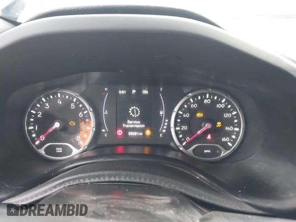 2018 Jeep Renegade Sport with VIN ZACCJBAB9JPJ50882, listed as a IAAI auction lot 41277886 with 59,081 mi miles and . Bid and sale history available at DreamBid. Image 7.