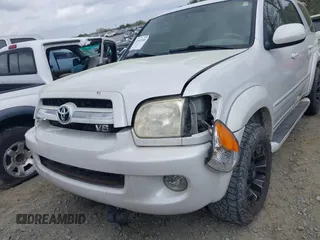 2006 Toyota Sequoia Limited with VIN 5TDZT38A46S269380, listed as a IAAI auction lot 41941588 with 285,464 mi miles and . Bid and sale history available at DreamBid. Image 6.