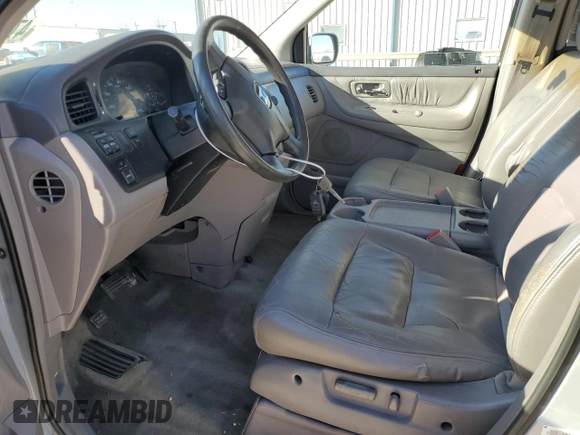 2003 Honda Odyssey EX-L with VIN 5FNRL18943B157513, listed as a Copart auction lot 47135305 with 199,079 mi miles and Salvage Title. Bid and sale history available at DreamBid. Image 7.