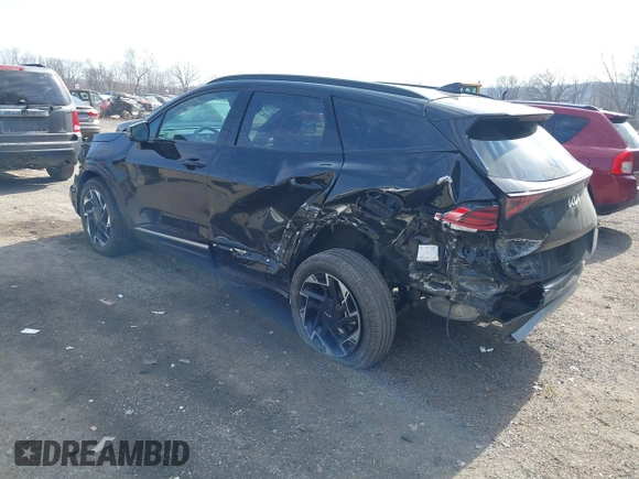 2024 Kia Sportage SX-Prestige with VIN 5XYK5CDF8RG217393, listed as a IAAI auction lot 41771682 with 2,249 mi miles and . Bid and sale history available at DreamBid. Image 3.