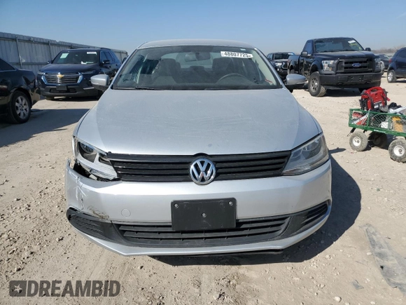 2012 Volkswagen Jetta Sedan SE w/Convenience PZEV with VIN 3VWDP7AJ7CM128473, listed as a Copart auction lot 48807725 with 119,695 mi miles and Salvage Title. Bid and sale history available at carsss.com. Image 5.