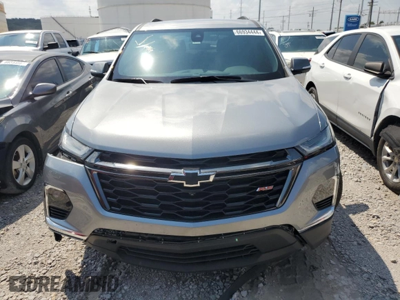 2023 Chevrolet Traverse RS with VIN 1GNERJKW2PJ188602, listed as a Copart auction lot 66934444 with 18,107 mi miles and Salvage Title. Bid and sale history available at carsss.com. Image 5.