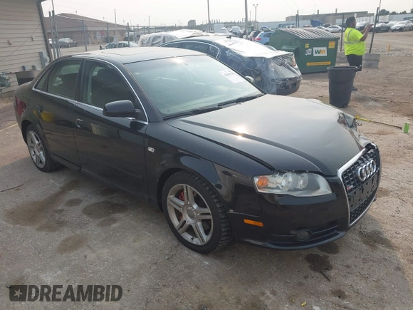 2008 Audi A4 2.0T with VIN WAUDF78E48A041209, listed as a IAAI auction lot 42401299 with 161,370 mi miles and . Bid and sale history available at DreamBid. Image 1.