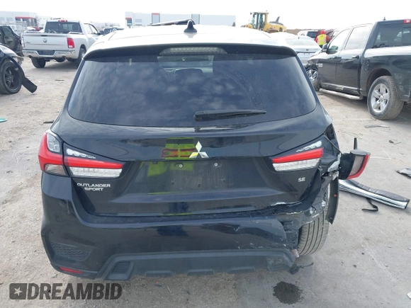 2020 Mitsubishi Outlander Sport SE 2.0 with VIN JA4AP4AU3LU015043, listed as a IAAI auction lot 41284693 with 45,300 mi miles. Bid and sale history available at carsss.com. Image 16.