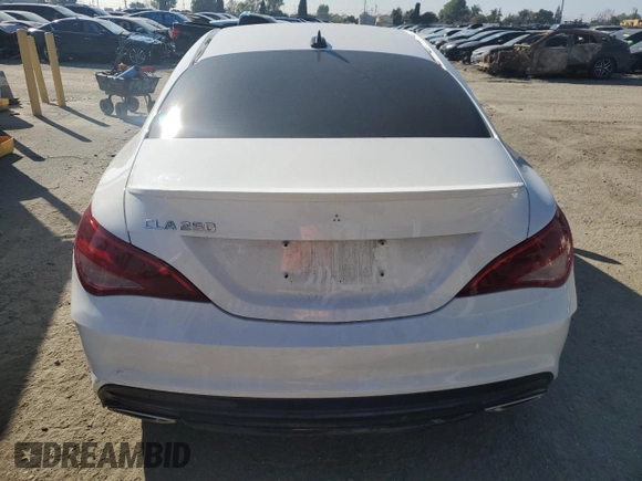 2019 Mercedes-Benz CLA 250 with VIN WDDSJ4EB1KN752504, listed as a Copart auction lot 46440145 with 66,361 mi miles and Salvage Title. Bid and sale history available at DreamBid. Image 6.