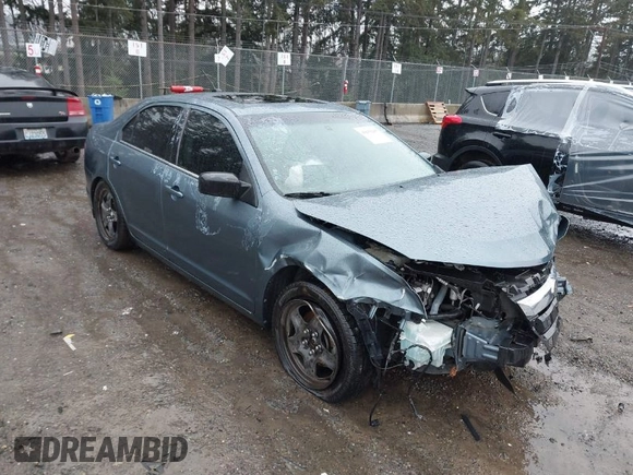 2011 Ford Fusion SE with VIN 3FAHP0HA2BR343753, listed as a IAAI auction lot 41659205 with 110,822 mi miles. Bid and sale history available at carsss.com. Image 1.