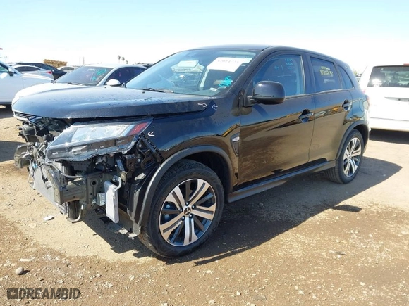 2024 Mitsubishi Outlander Sport S with VIN JA4ARUAU5RU026242, listed as a IAAI auction lot 42014725 with 2,128 mi miles. Bid and sale history available at carsss.com. Image 2.