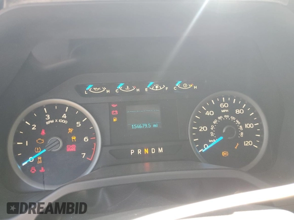 2017 Ford F-150 XL with VIN 1FTEW1CG3HKC66146, listed as a Copart auction lot 60048465 with 154,679 mi miles and Salvage title. Bid and sale history available at DreamBid. Image 9.