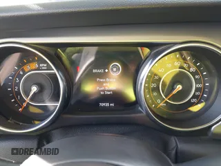 2021 Jeep Wrangler Unlimited Willys с VIN 1C4HJXDM0MW683276, выставлен на аукционе IAAI как лот 41896423 с пробегом 70 935 миль миль и . История ставок и продаж доступна на DreamBid. Изображение 7.