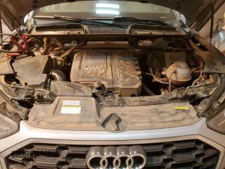 2022 Audi Q5 S line Premium Plus with VIN WA1EAAFY3N2114442, listed as a Copart auction lot 49641025 with 0 mi miles and Salvage Title. Bid and sale history available at carsss.com. Image 13.