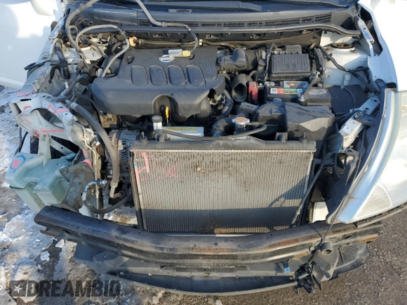 2011 Nissan Versa 1.8 S with VIN 3N1BC1AP6BL403877, listed as a Copart auction lot 46075335 with 145,180 mi miles and Salvage Title. Bid and sale history available at carsss.com. Image 13.
