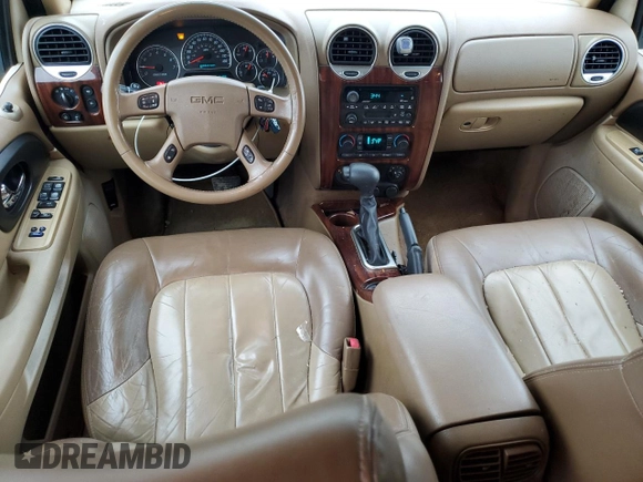 2003 GMC Envoy SLT with VIN 1GKDT13S332293112, listed as a Copart auction lot 43721225 with 139,471 mi miles and Salvage Title. Bid and sale history available at carsss.com. Image 8.