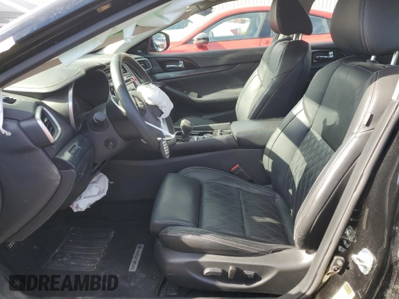 2023 Nissan Maxima Platinum with VIN 1N4AA6FV2PC505995, listed as a Copart auction lot 45787585 with 12,524 mi miles and Salvage title. Bid and sale history available at DreamBid. Image 7.