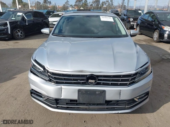 2017 Volkswagen Passat 1.8T SE w/Technology with VIN 1VWGT7A34HC071376, listed as a IAAI auction lot 41568542 with 93,974 mi miles. Bid and sale history available at carsss.com. Image 12.