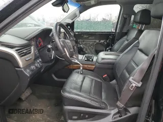 2015 GMC Yukon XL Denali with VIN 1GKS2JKJ9FR233432, listed as a Copart auction lot 47565685 with 206,716 mi miles and Salvage Title. Bid and sale history available at carsss.com. Image 7.