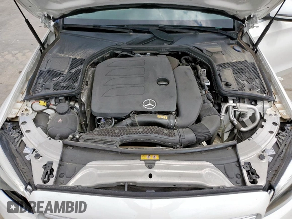 2020 Mercedes-Benz C 300 with VIN W1KWF8DB7LR571932, listed as a Copart auction lot 55862105 with 69,808 mi miles and Salvage Title. Bid and sale history available at DreamBid. Image 11.