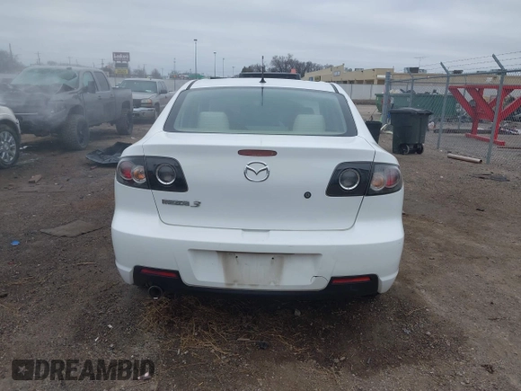 2008 Mazda 3 Sport with VIN JM1BK12F481792962, listed as a IAAI auction lot 41483591 with 279,125 mi miles and . Bid and sale history available at DreamBid. Image 16.