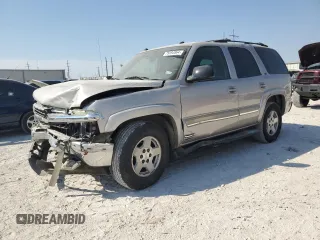 2004 Chevrolet Tahoe LT with VIN 1GNEC13ZX4R306385, listed as a Copart auction lot 75694864 with 168,142 mi miles and Salvage Title. Bid and sale history available at carsss.com. Image 1.