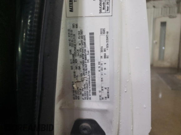 2011 Ford Econoline Cargo Commercial with VIN 1FTNE1EW8BDA85756, listed as a Copart auction lot 46987415 with 191,612 mi miles and Salvage Title. Bid and sale history available at DreamBid. Image 12.