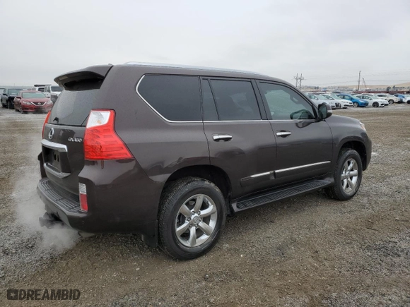 2012 Lexus GX 460 Premium with VIN JTJJM7FX9C5049496, listed as a Copart auction lot 81132054 with 133968 miles and Salvage Title. Bid and sale history available at carsss.com. Image 3.