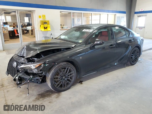 2024 Lexus IS with VIN JTHAP1D20R5006090, listed as a Copart auction lot 74709374 with 1,184 mi miles and Clean Title. Bid and sale history available at carsss.com. Image 1.