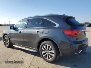 2016 Acura MDX w/Tech with VIN 5FRYD4H42GB013655, listed as a Copart auction lot 50546505 with 152,395 mi miles and Salvage Title. Bid and sale history available at carsss.com. Image 2.