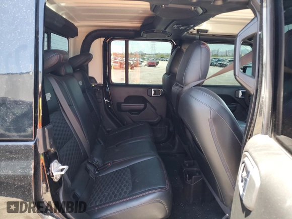 2023 Jeep Gladiator Rubicon с VIN 1C6JJTBG4PL531585, выставлен на аукционе Copart как лот 62362035 с пробегом 7 968 миль миль и Чистый • Clean title. История ставок и продаж доступна на DreamBid. Изображение 10.