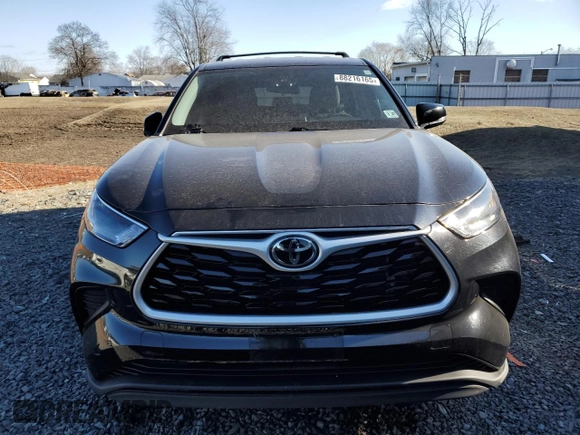 2022 Toyota Highlander L with VIN 5TDCZRBH4NS570596, listed as a Copart auction lot 88216165 with 78,577 mi miles and Salvage title. Bid and sale history available at DreamBid. Image 5.