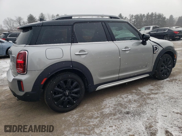 2024 MINI Countryman Cooper S with VIN WMZ83BR01R3S11454, listed as a Copart auction lot 46306335 with 14,667 mi miles and Salvage Title. Bid and sale history available at carsss.com. Image 3.