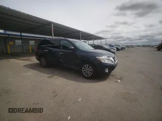 2016 Nissan Pathfinder SV with VIN 5N1AR2MNXGC638384, listed as a Copart auction lot 52131125 with 113,637 mi miles and Salvage Title. Bid and sale history available at carsss.com. Image 11.