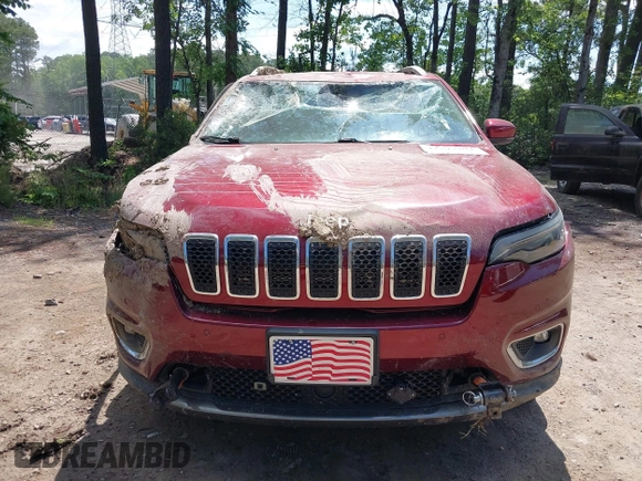2020 Jeep Cherokee Limited with VIN 1C4PJMDN8LD602361, listed as a IAAI auction lot 42297391 with 34,170 mi miles and . Bid and sale history available at DreamBid. Image 13.