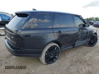2020 Land Rover Range Rover with VIN SALGS5SE1LA400235, listed as a Copart auction lot 54454995 with 58,884 mi miles and Salvage title. Bid and sale history available at DreamBid. Image 3.