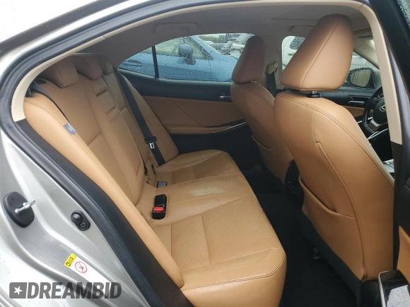 2016 Lexus IS 300/350 z VIN JTHCM1D27G5009762, wystawiony jako Copart lot #55401185 z przebiegiem 105 739 mil mil oraz Szkoda całkowita • Salvage title. Historia ofert i sprzedaży dostępna na DreamBid. Obrazek 10.