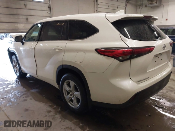 2020 Toyota Highlander L z VIN 5TDCZRBH7LS023951, wystawiony jako IAAI lot #41558271 z przebiegiem 42 943 mil mil oraz . Historia ofert i sprzedaży dostępna na DreamBid. Obrazek 3.