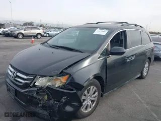 2014 Honda Odyssey EX with VIN 5FNRL5H45EB128536, listed as a IAAI auction lot 41035017 with NaN miles. Bid and sale history available at carsss.com. Image 17.