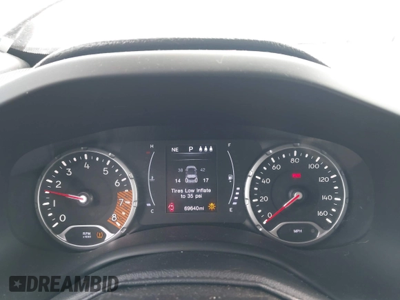 2019 Jeep Renegade Latitude with VIN ZACNJBBB2KPK15600, listed as a IAAI auction lot 42021625 with 69,640 mi miles and . Bid and sale history available at DreamBid. Image 7.