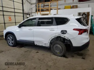 2022 Hyundai Santa Fe SE with VIN 5NMS1DAJ8NH411867, listed as a Copart auction lot 82847474 with 29,518 mi miles and Salvage Title. Bid and sale history available at DreamBid. Image 2.