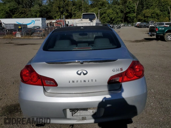 2007 Infiniti G35 Journey with VIN JNKBV61E67M724767, listed as a Copart auction lot 74727164 with 177,423 mi miles and Salvage Title. Bid and sale history available at DreamBid. Image 6.