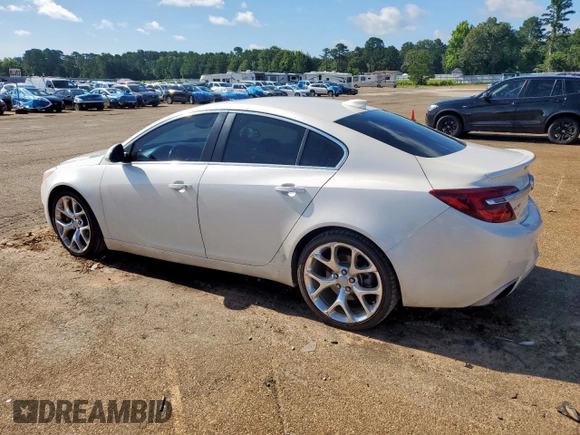 2015 Buick Regal GS with VIN 2G4GT5GX3F9226484, listed as a Copart auction lot 62292075 with 136,207 mi miles and Clean title. Bid and sale history available at DreamBid. Image 2.