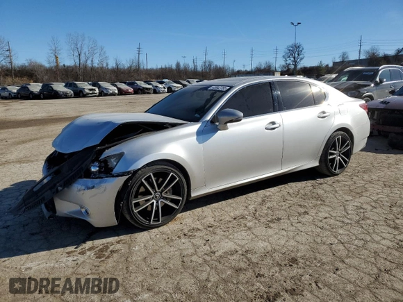 2013 Lexus GS 350 with VIN JTHBE1BL5D5012160, listed as a Copart auction lot 43042755 with 151,334 mi miles and Salvage Title. Bid and sale history available at carsss.com. Image 1.