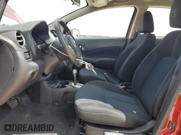 2015 Nissan Note S with VIN 3N1CE2CP9FL351166, listed as a Copart auction lot 56745735 with 112,639 mi miles and Salvage title. Bid and sale history available at DreamBid. Image 7.