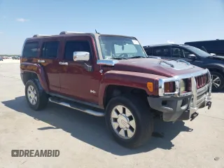 2007 Hummer H3 SUV with VIN 5GTDN13E978198694, listed as a Copart auction lot 72795974 with 216,233 mi miles and Clean Title. Bid and sale history available at carsss.com. Image 4.