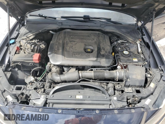 2017 Jaguar XF with VIN SAJBJ4BN7HCY42884, listed as a Copart auction lot 50096595 with 89,679 mi miles and Clean Title. Bid and sale history available at DreamBid. Image 11.