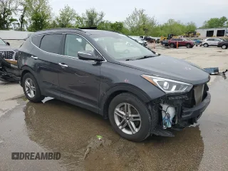 2017 Hyundai Santa Fe 2.4L with VIN 5XYZUDLB7HG491883, listed as a Copart auction lot 54439415 with 80,892 mi miles and Clean title. Bid and sale history available at DreamBid. Image 4.