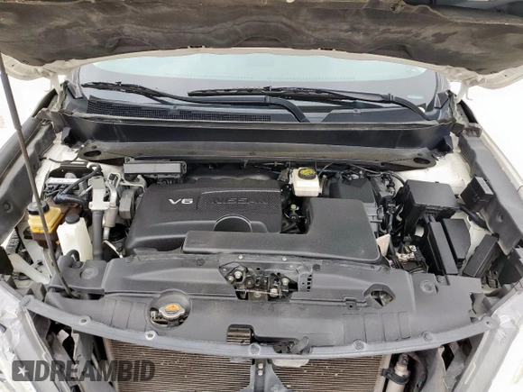 2017 Nissan Pathfinder Platinum с VIN 5N1DR2MN7HC635960, выставлен на аукционе Copart как лот 57490065 с пробегом 106 435 миль миль и Списание • Salvage title. История ставок и продаж доступна на DreamBid. Изображение 12.