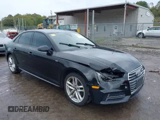 2017 Audi A4 Season of Audi ultra Premium with VIN WAUKMAF49HN055734, listed as a IAAI auction lot 40425220 with 95,307 mi miles. Bid and sale history available at carsss.com. Image 1.