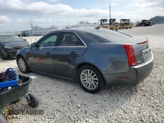 2010 Cadillac CTS Luxury with VIN 1G6DE5EG7A0124096, listed as a Copart auction lot 43577815 with 112,056 mi miles and Salvage Title. Bid and sale history available at carsss.com. Image 2.