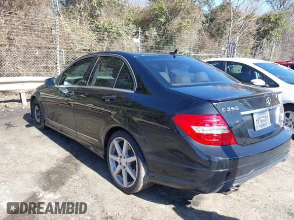 2013 Mercedes-Benz C 350 Sport with VIN WDDGF5HB6DA860989, listed as a IAAI auction lot 41508794 with 116,389 mi miles and . Bid and sale history available at DreamBid. Image 3.