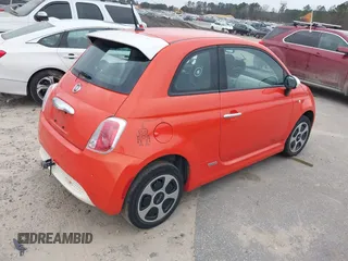2013 FIAT 500e with VIN 3C3CFFGE1DT750990, listed as a IAAI auction lot 41626153 with 36,079 mi miles. Bid and sale history available at carsss.com. Image 4.